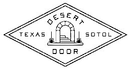 DESERT DOOR TEXAS SOTOL