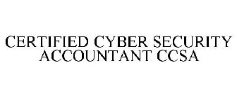 CERTIFIED CYBER SECURITY ACCOUNTANT CCSA