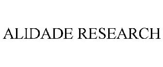 ALIDADE RESEARCH