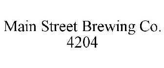 MAIN STREET BREWING CO. 4204