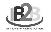 IB2B GROW YOUR SALES IMPROVE YOUR PROFIT