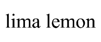 LIMA LEMON