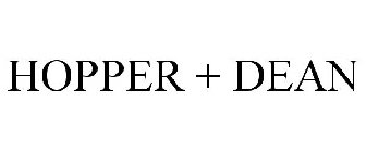 HOPPER + DEAN