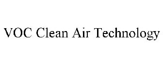 VOC CLEAN AIR TECHNOLOGY