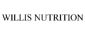 WILLIS NUTRITION