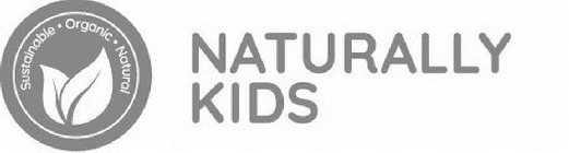 SUSTAINABLE ORGANIC NATURAL NATURALLY KIDS