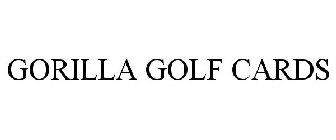 GORILLA GOLF CARDS