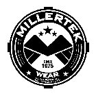 MILLERTEK WEAR MULTI-PURPOSE EQUIPMENT VEST SINCE 1976