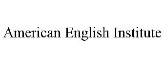 AMERICAN ENGLISH INSTITUTE