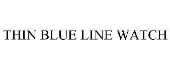 THIN BLUE LINE WATCH
