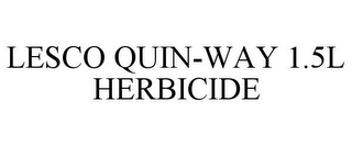 LESCO QUIN-WAY 1.5L HERBICIDE