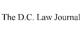 THE D.C. LAW JOURNAL
