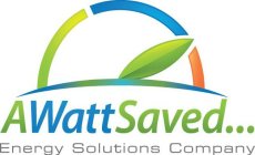 A WATT SAVED...ENERGY SOLUTIONS COMPANY