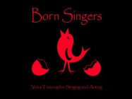 BORN SINGERS VOICE TRAINING FOR SINGINGAND ACTING