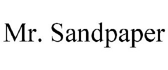 MR. SANDPAPER