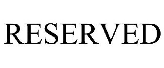 RESERVED