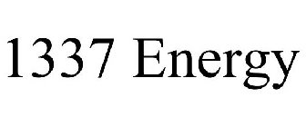 1337 ENERGY