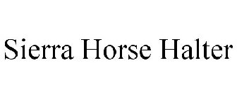 SIERRA HORSE HALTER