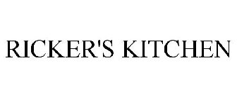 RICKER'S KITCHEN