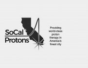 SOCAL PROTONS PROVIDING WORLD-CLASS PROTON THERAPY IN AMERICA'S FINEST CITY