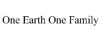 ONE EARTH ONE FAMILY