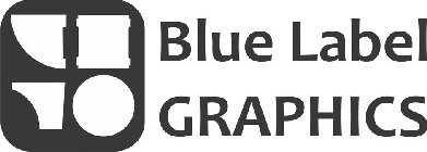 BLUE LABEL BUTTON GRAPHICS