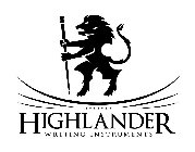 HIGHLANDER WRITING INSTRUMENTS