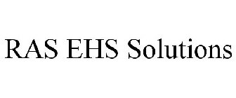 RAS EHS SOLUTIONS