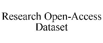 RESEARCH OPEN-ACCESS DATASET