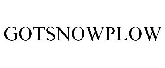 GOTSNOWPLOW