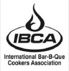 IBCA INTERNATIONAL BAR-B-QUE COOKERS ASSOCIATION