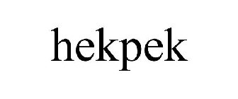 HEKPEK