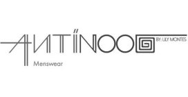 ANTINOO MENSWEAR BY LILY MONTES