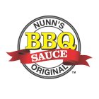 NUNN'S ORIGINAL BBQ SAUCE