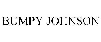 BUMPY JOHNSON