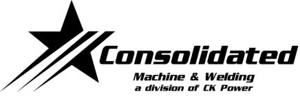 CONSOLIDATED MACHINE & WELDING A DIVISION OF CK POWER