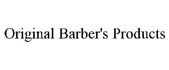 ORIGINAL BARBER'S PRODUCTS