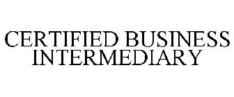 CERTIFIED BUSINESS INTERMEDIARY