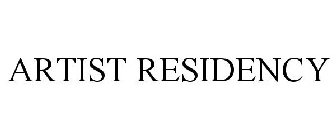 ARTIST RESIDENCY