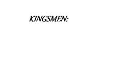 KINGSMEN: