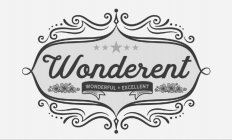 WONDERENT WONDERFUL + EXCELLENT