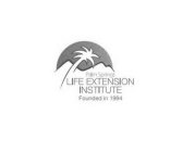 PALM SPRINGS LIFE EXTENSION INSTITUTE FOUNDED IN 1994