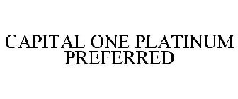 CAPITAL ONE PLATINUM PREFERRED