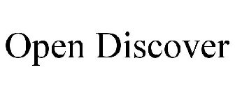 OPEN DISCOVER