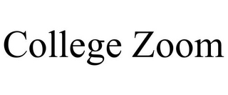 COLLEGE ZOOM