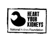 HEART YOUR KIDNEYS NATIONAL KIDNEY FOUNDATIONATION