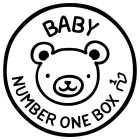 BABY NUMBER ONE BOX