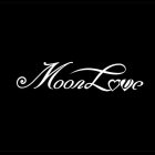 THE MARK CONSISTS OF THE STYLIZED WORDING MOONLOVE, WITH THE O IN LOVE BEING FORMED BY A HEART DESIGN AND THE V IN LOVE APPEARING ATOP A HEART DESIGN