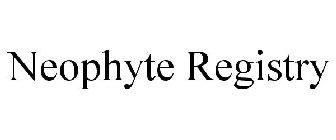 NEOPHYTE REGISTRY