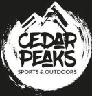 CEDAR PEAKS SPORTS & OUTDOORS